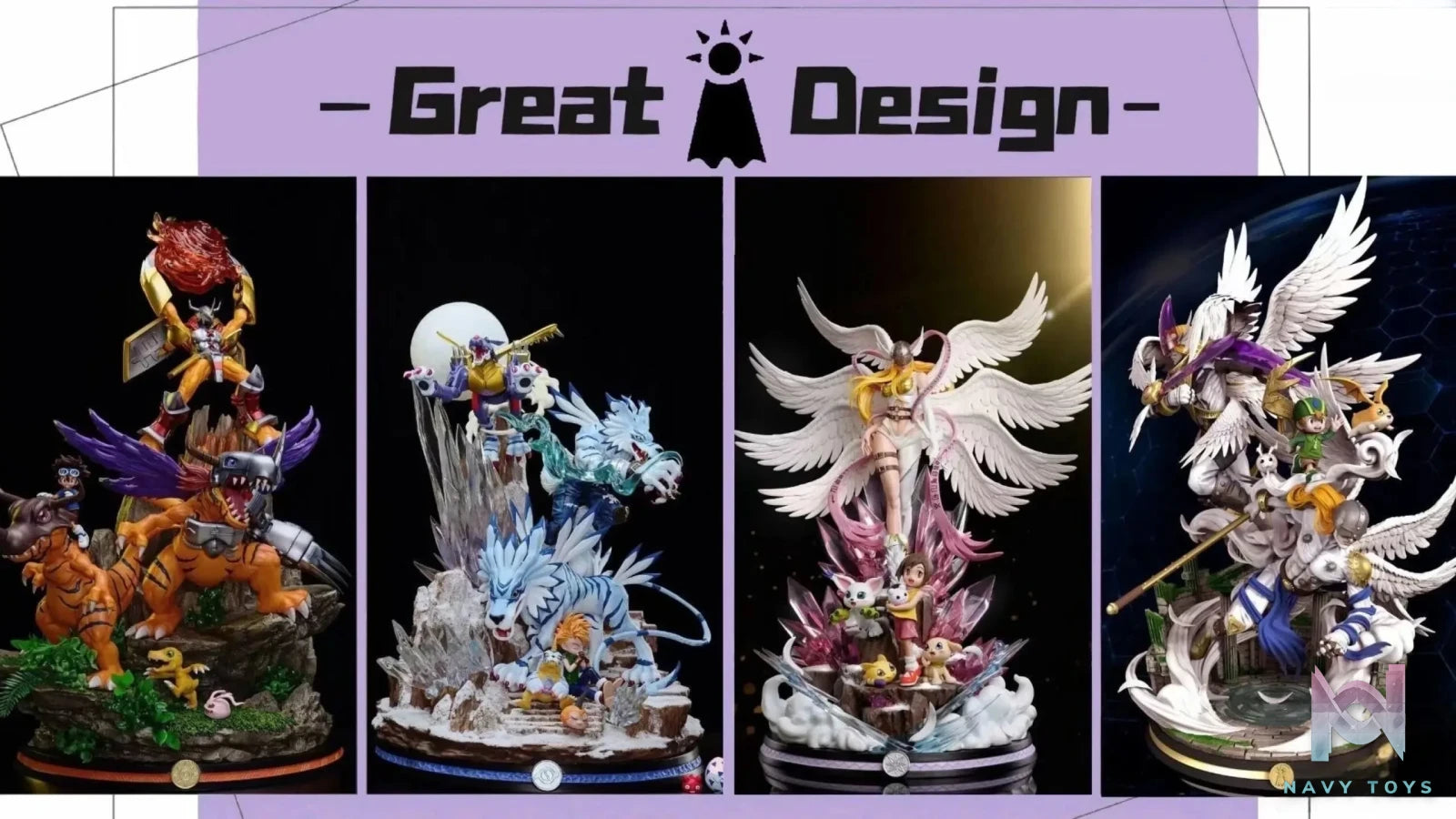 Great Design Studio – Digimon Patamon Evolution Series
