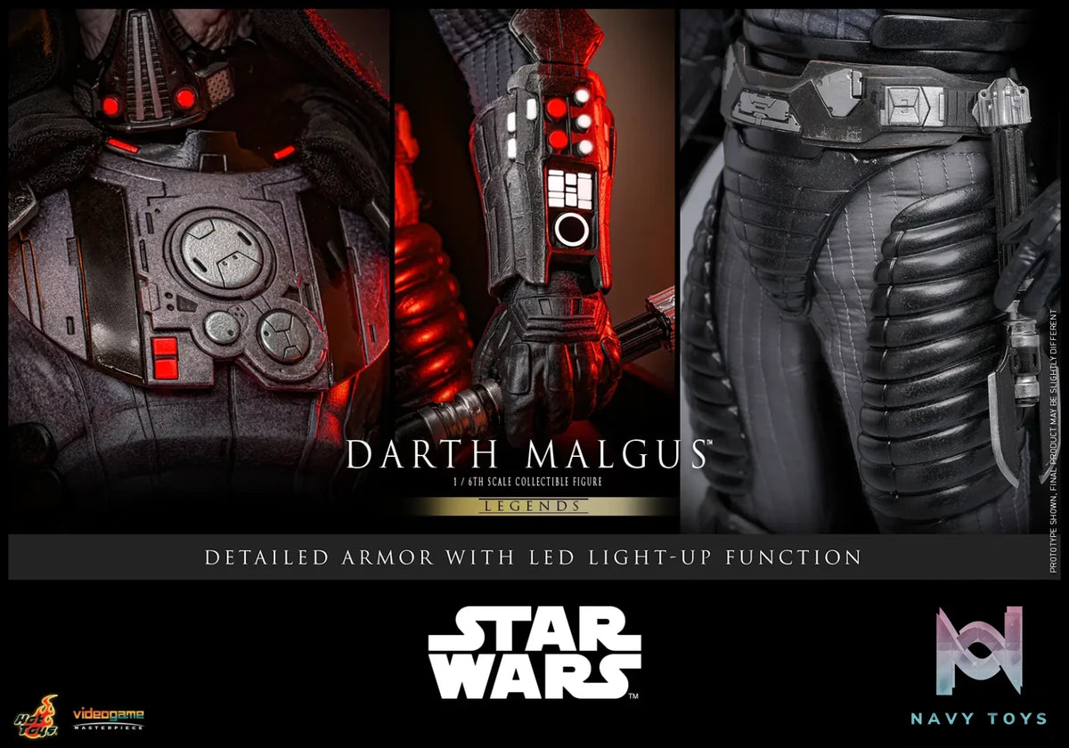 Hottoys – Star Wars 1/6th scale Darth Malgus™ Collectible Figure VGM70 (Licensed)