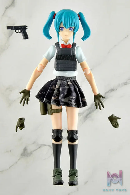 Tomytec – figma LittleArmory Armed JK: Variant D2 X E2 X F2 X figmaPLUS LittleArmory Armed JK Variant Loadout Set 4, Code: URBEX (Licensed)