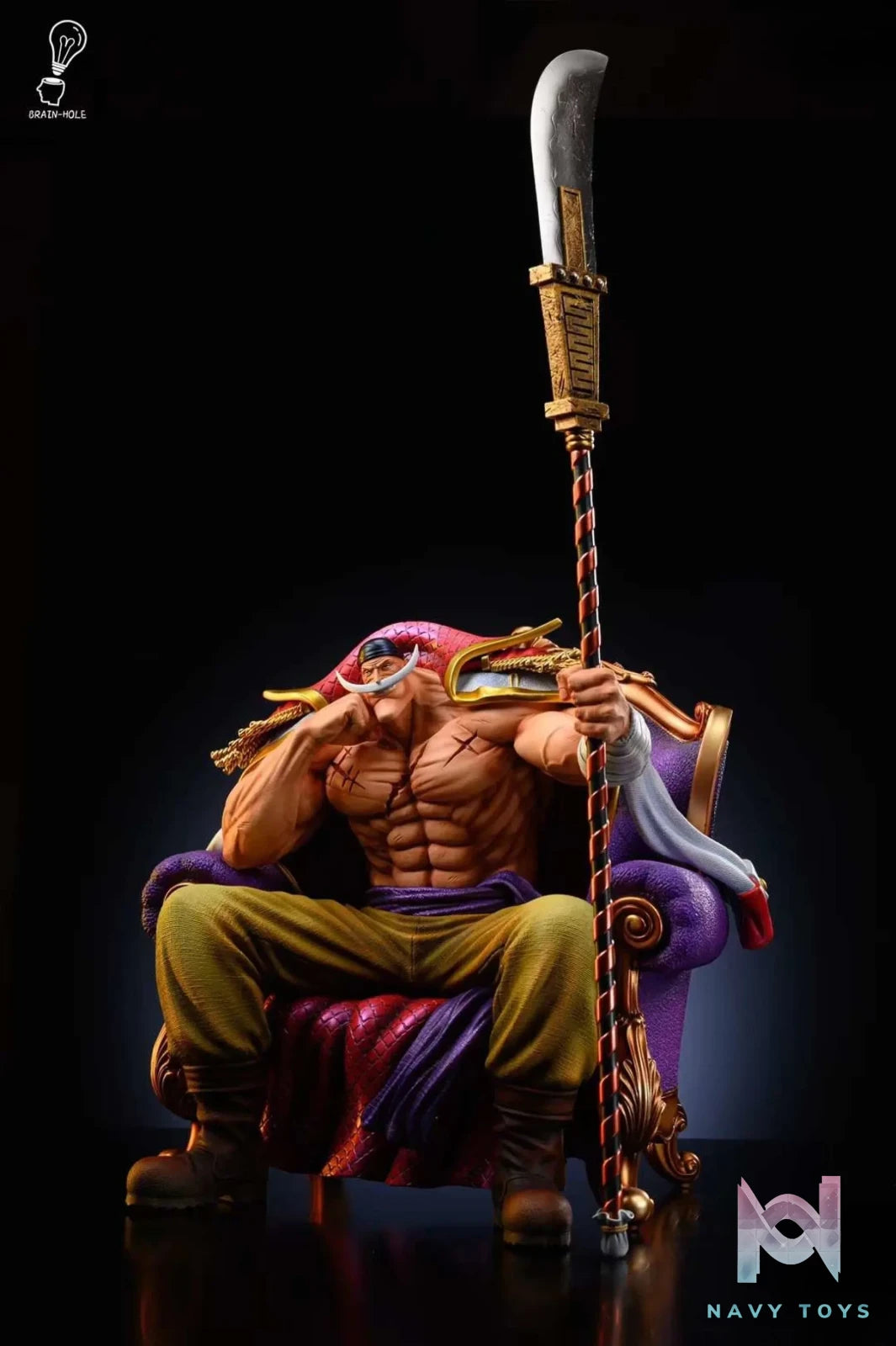 Brain-Hole Studio – One Piece Seated Edward Newgate