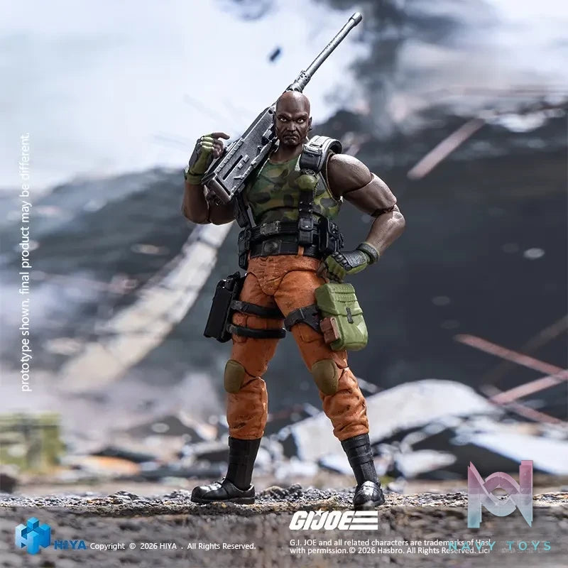 Hiya Toys – EXQUISITE MINI Series G.I. Joe Roadblock Action Figure (Licensed)