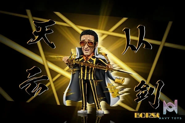 A+ Studio - One Piece Admiral Kizaru Borsalino resin statue Navy Toys anime figure