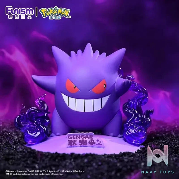 Funism – Pokémon Figure – Gastly X Haunter X Gengar X Ceruledge X Mimikyu (Licensed)