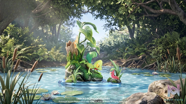 SK Studio – Treecko Ecological Scene Pokémon