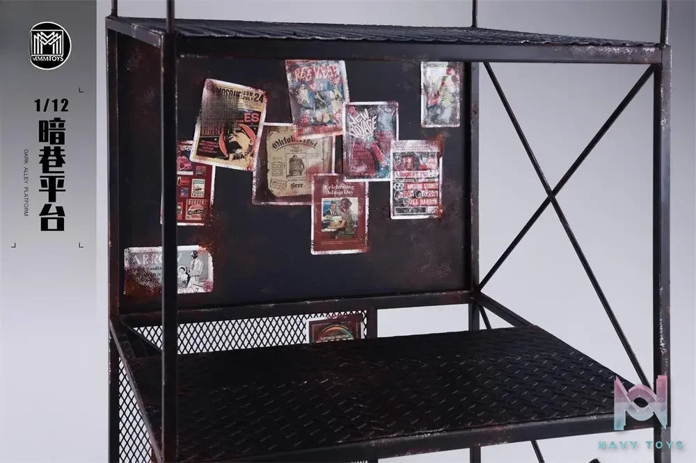 MMMTOYS – 1/12 Scale Diorama Dark Alley Platform M2511 (Licensed)