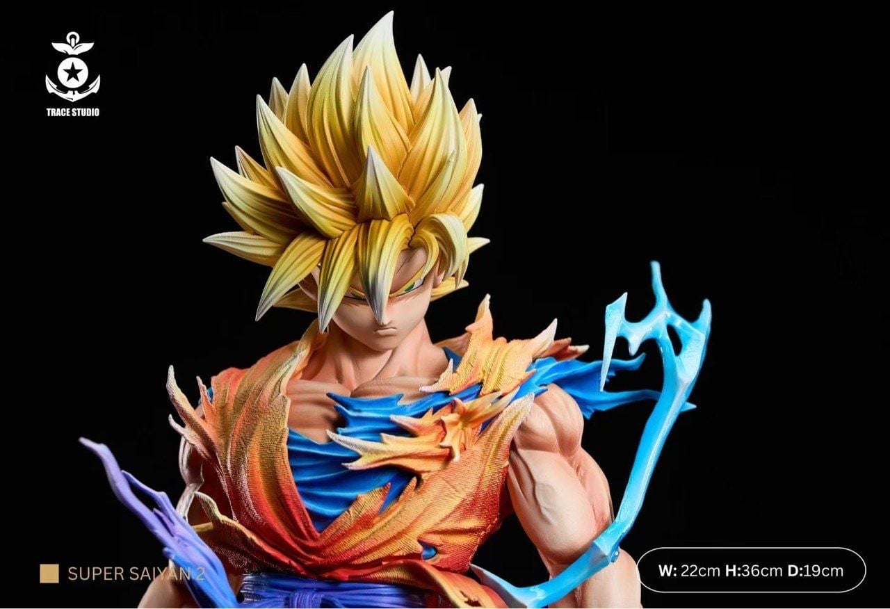 Goku Super Saiyan 2 - Dragon Ball - TRACE Studio resin statue TRACE Studio anime figure