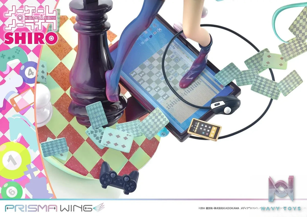 Prime 1 Studio & PRISMA WING Collection – NO GAME NO LIFE Shiro PWNGNL-01P (Licensed)