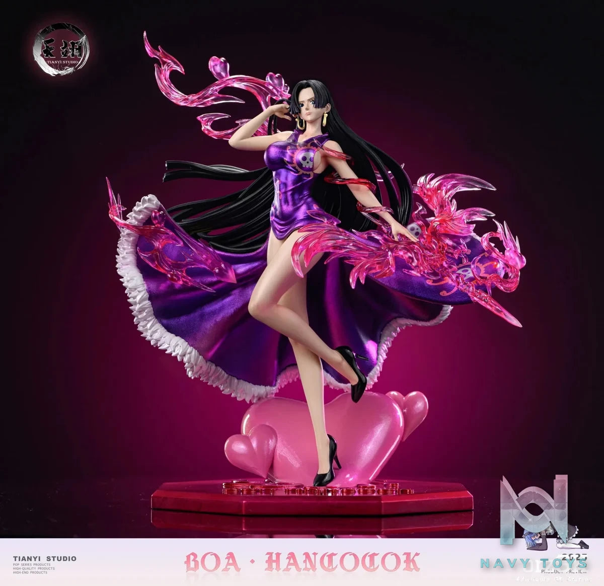 Tianyi Studio - One Piece Female Character 1st Captive Arrow Boa Hancock resin statue Navy Toys anime figure