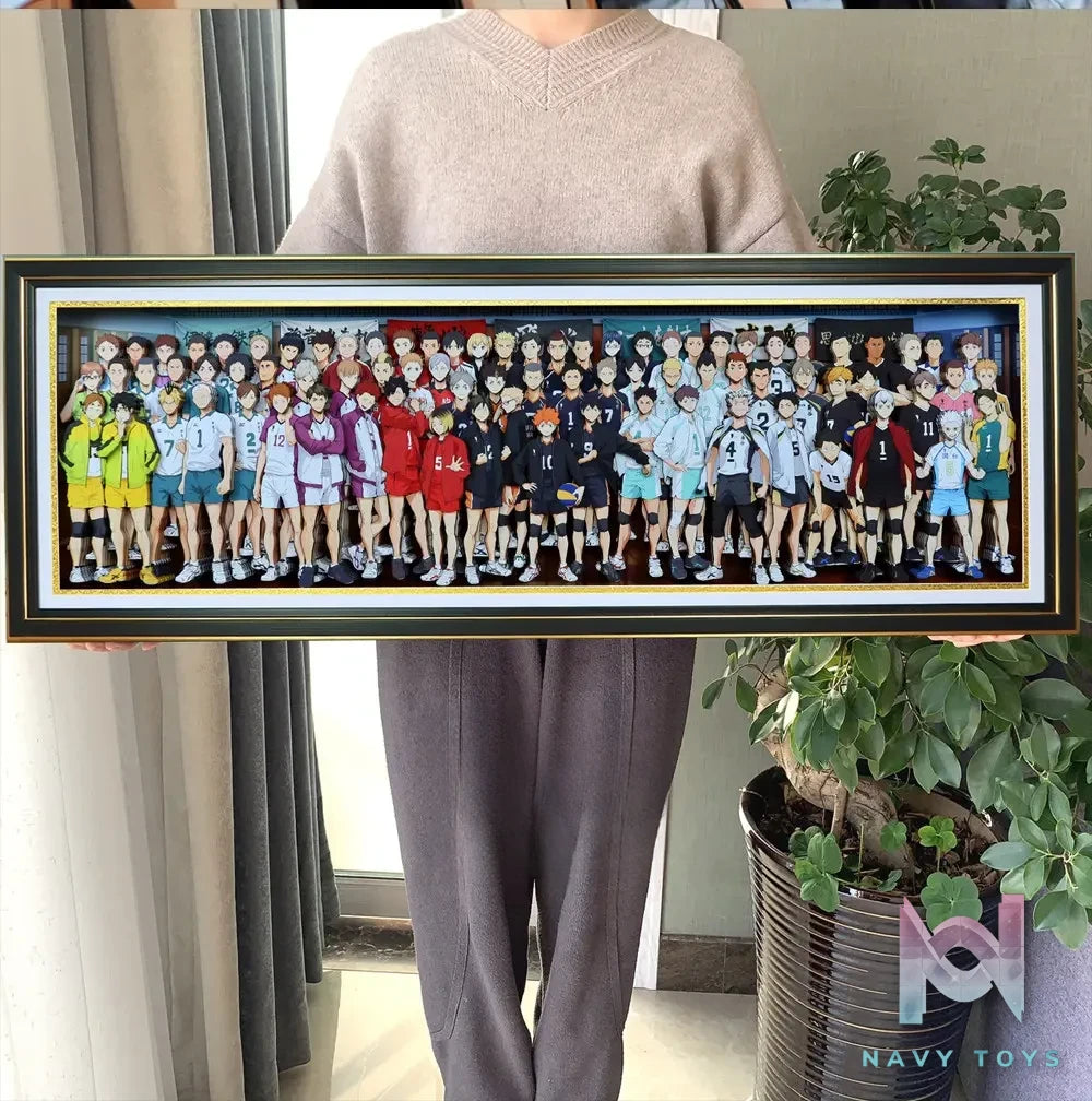 KALA HOME Studio – Haikyu!! Multiple Characters #04 3D Decorative Painting Haikyu!!