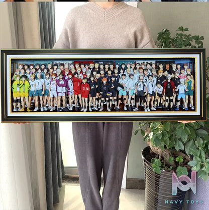 KALA HOME Studio – Haikyu!! Multiple Characters #04 3D Decorative Painting Haikyu!!