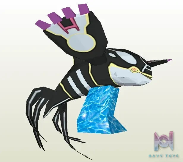 Qian Zhi Lu Studio – Pokémon series 3D Paper Model DIY