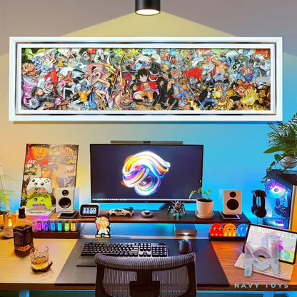KALA HOME Studio – One Piece Multiple Characters #09 3D Decorative Painting One Piece