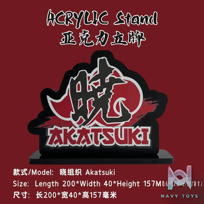Aotupanda Studio – Naruto 010 Customized Stand NARUTO & SASUKE & Akatsuki (Licensed)