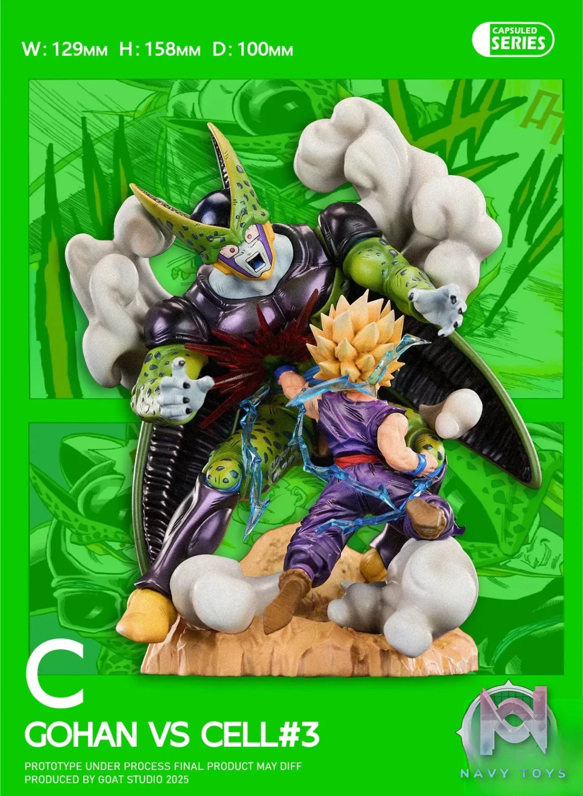 GOAT Studio – Dragon Ball Capsule Series Chapter 1 Cell Chapter