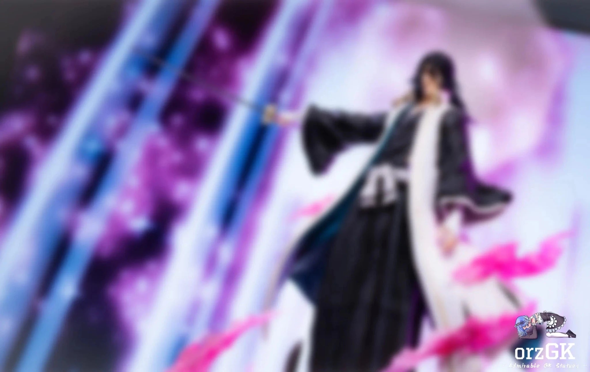 I.W Studio - Captain Series 12 Byakuya Kuchiki Bleach resin statue Navy Toys anime figure