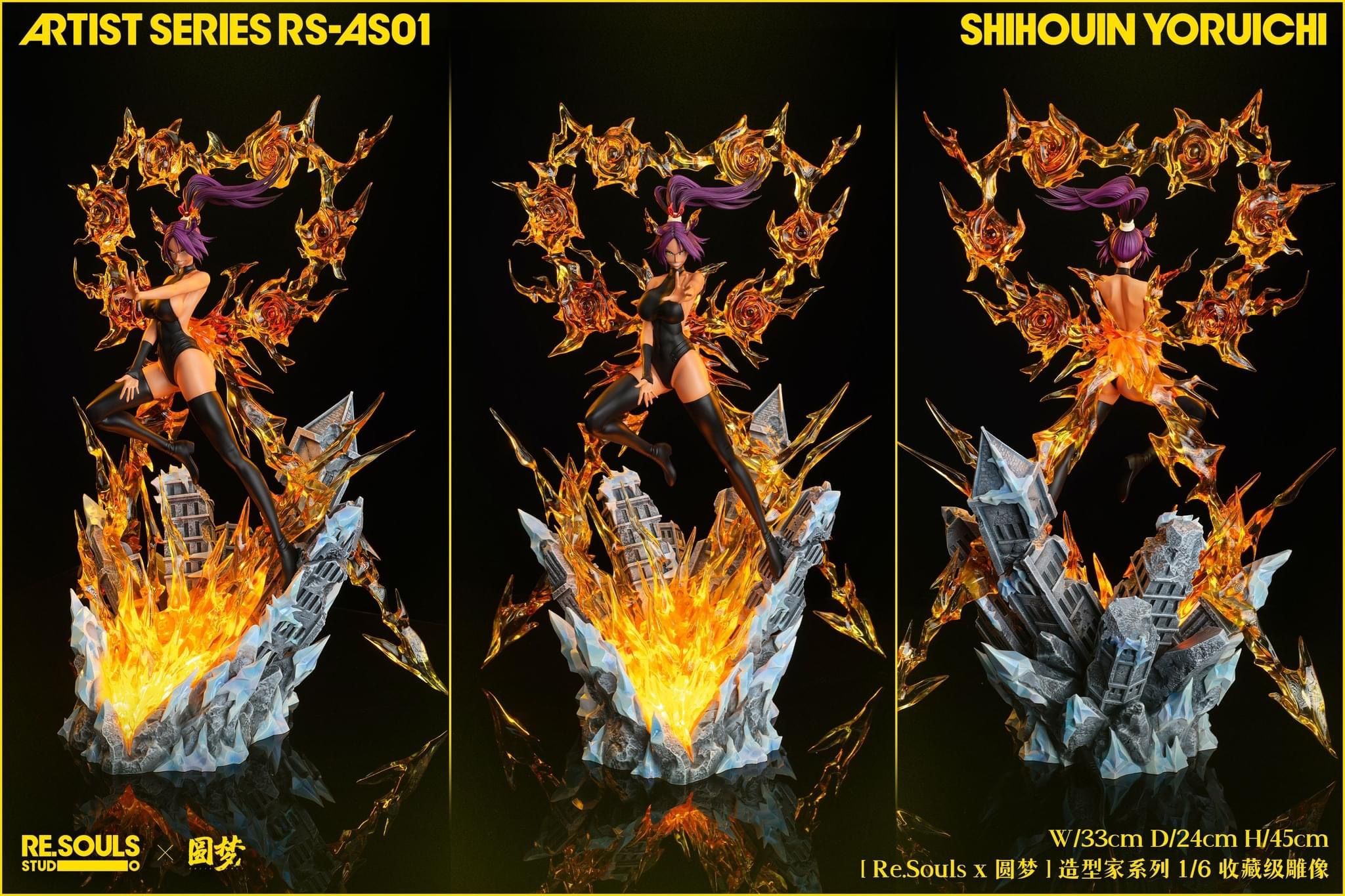 Shihouin Yoruichi - Bleach - Re.Souls Studio x Yuanmeng Studio resin statue Re.Souls Studio x Yuanmeng Studio anime figure