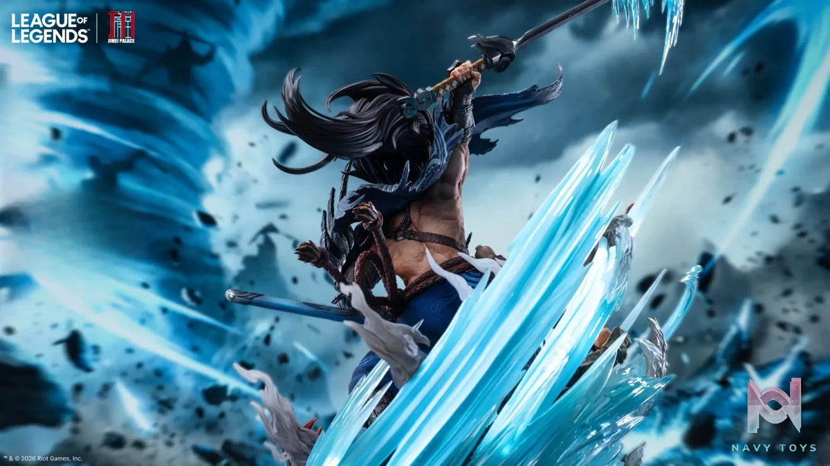 JIMEI PALACE Studio – League of Legends Yasuo The Unforgiven Scale Statue (Licensed)