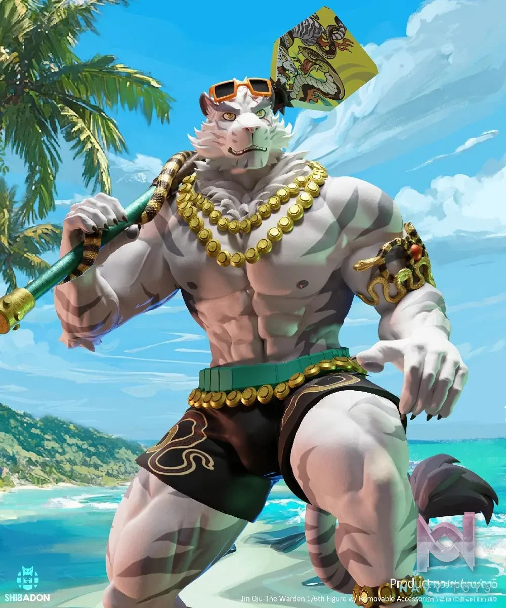 Shibadon Studio – Original White Tiger (Licensed)