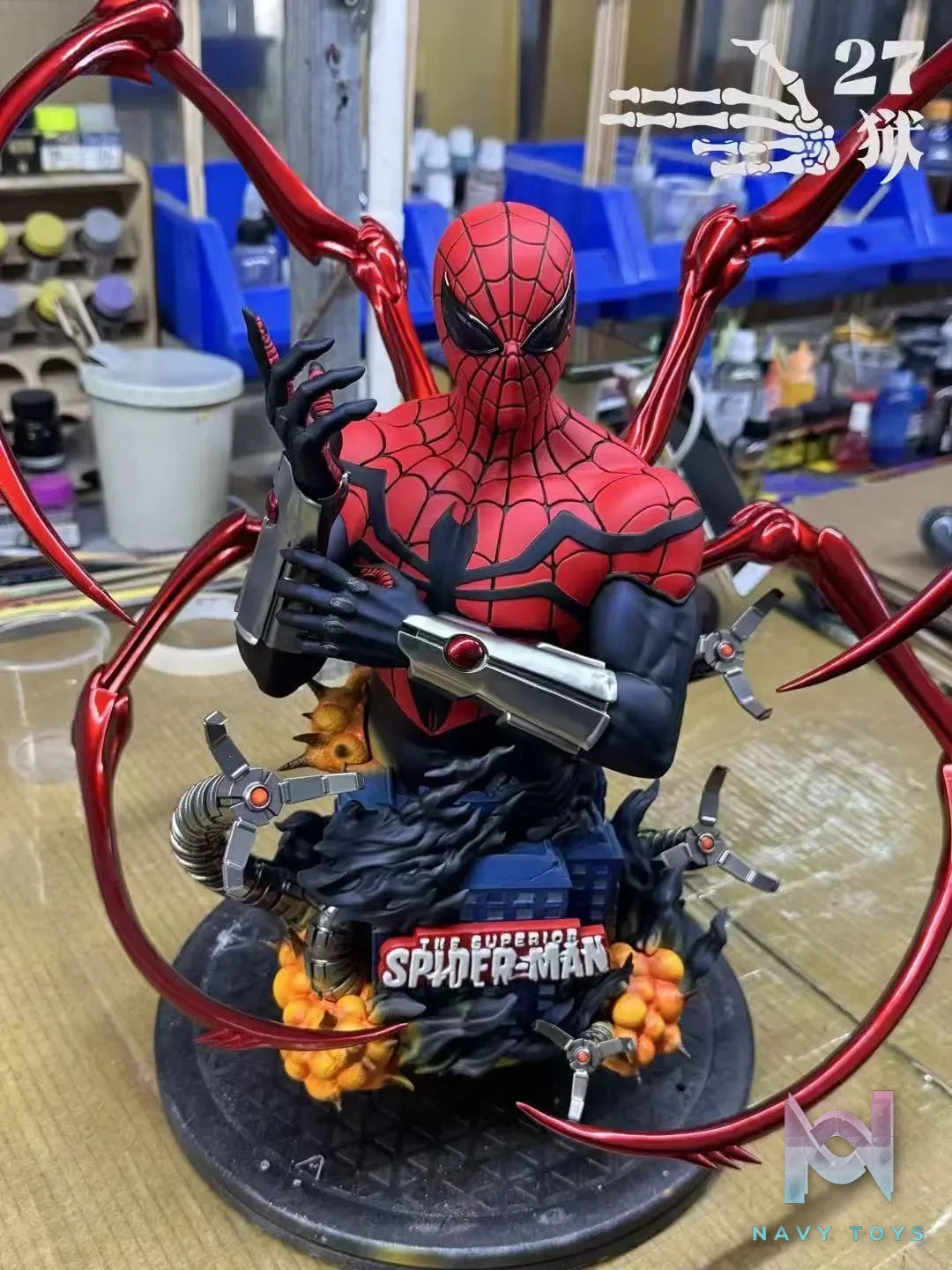 27abyss Studio – Superior Spider-Man Bust Marvel