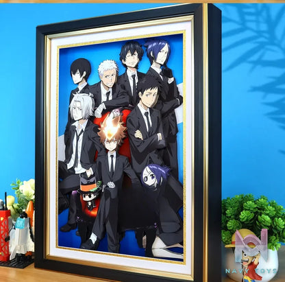 KALA HOME Studio – Katekyo Hitman Reborn! Multiple Characters #01 3D Decorative Painting Katekyo Hitman Reborn!