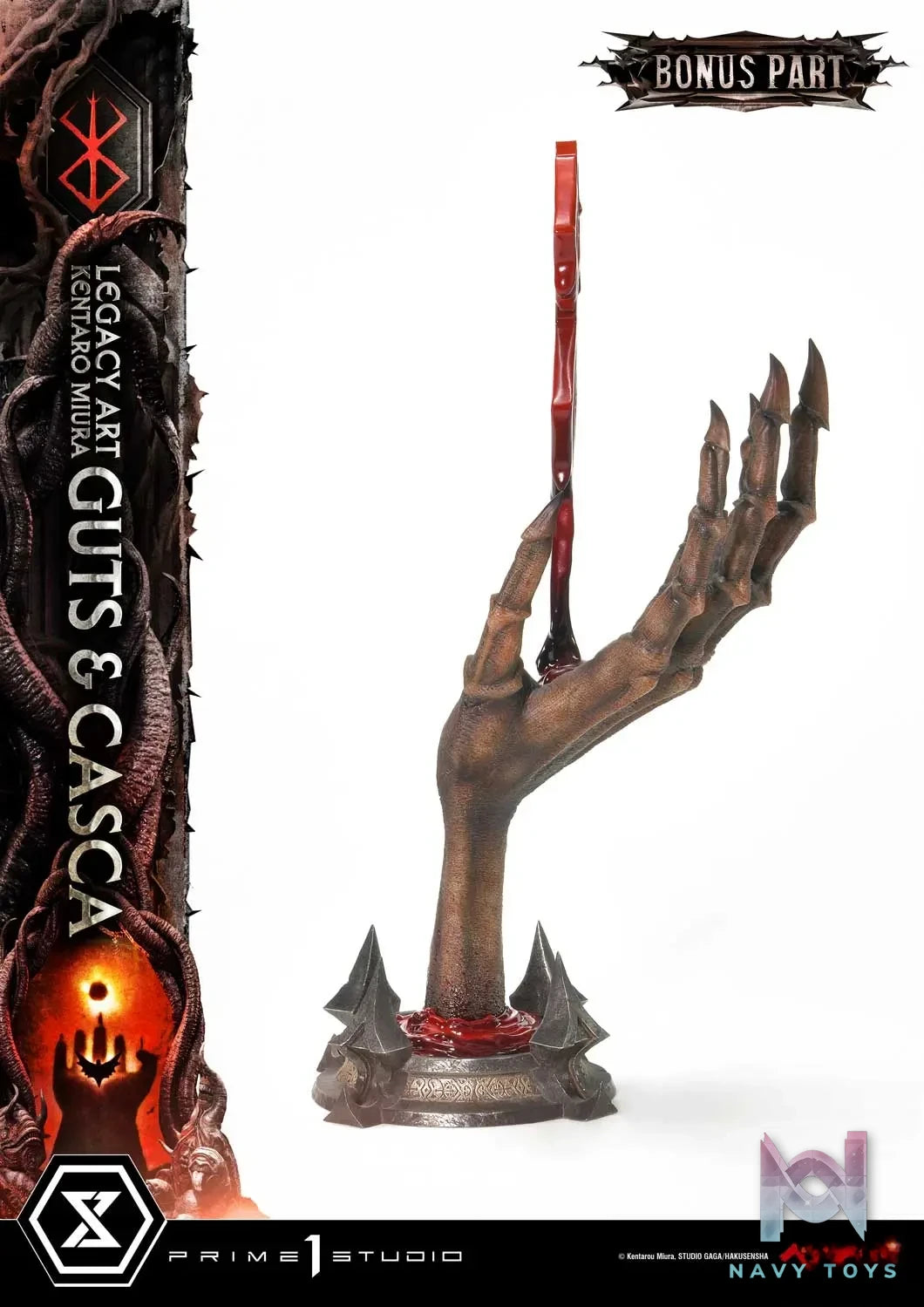 Prime 1 Studio – Legacy Art “Kentaro Miura” Berserk Guts & Casca LABR-03 LABR-03S