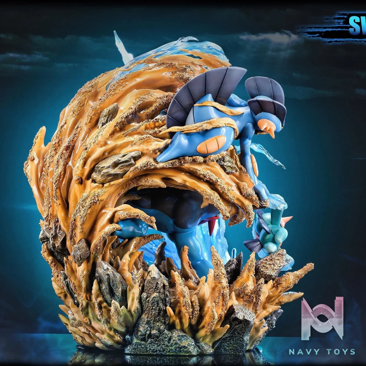 Swampert Family - Pokemon - Fantasy Studio resin statue Fantasy Studio anime figure