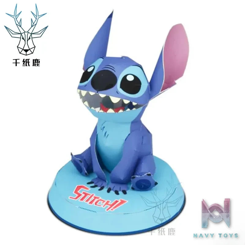 Qian Zhi Lu Studio – Stitch 3D Paper Model DIY Lilo X Stitch