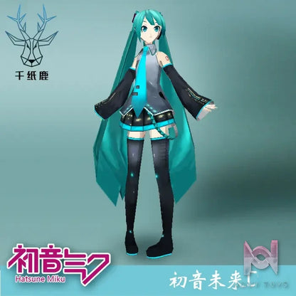Qian Zhi Lu Studio – Hatsune Miku 3D Paper Model DIY Project Sekai
