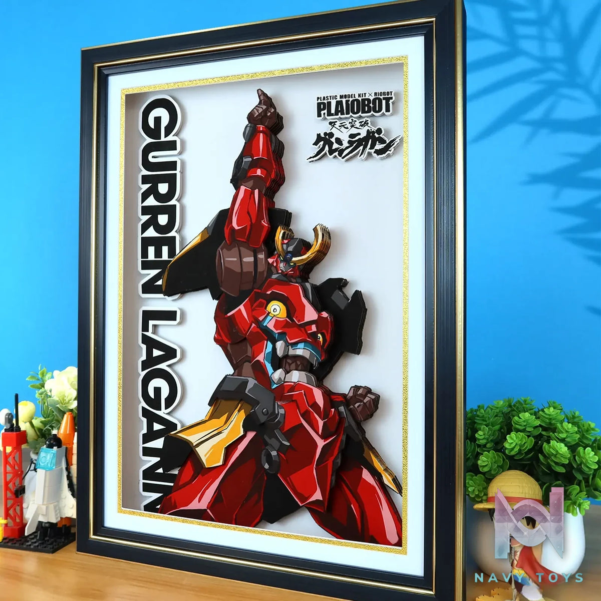 KALA HOME Studio – Gurren Lagann 3D Decorative Painting Tengen Toppa Gurren-Lagann