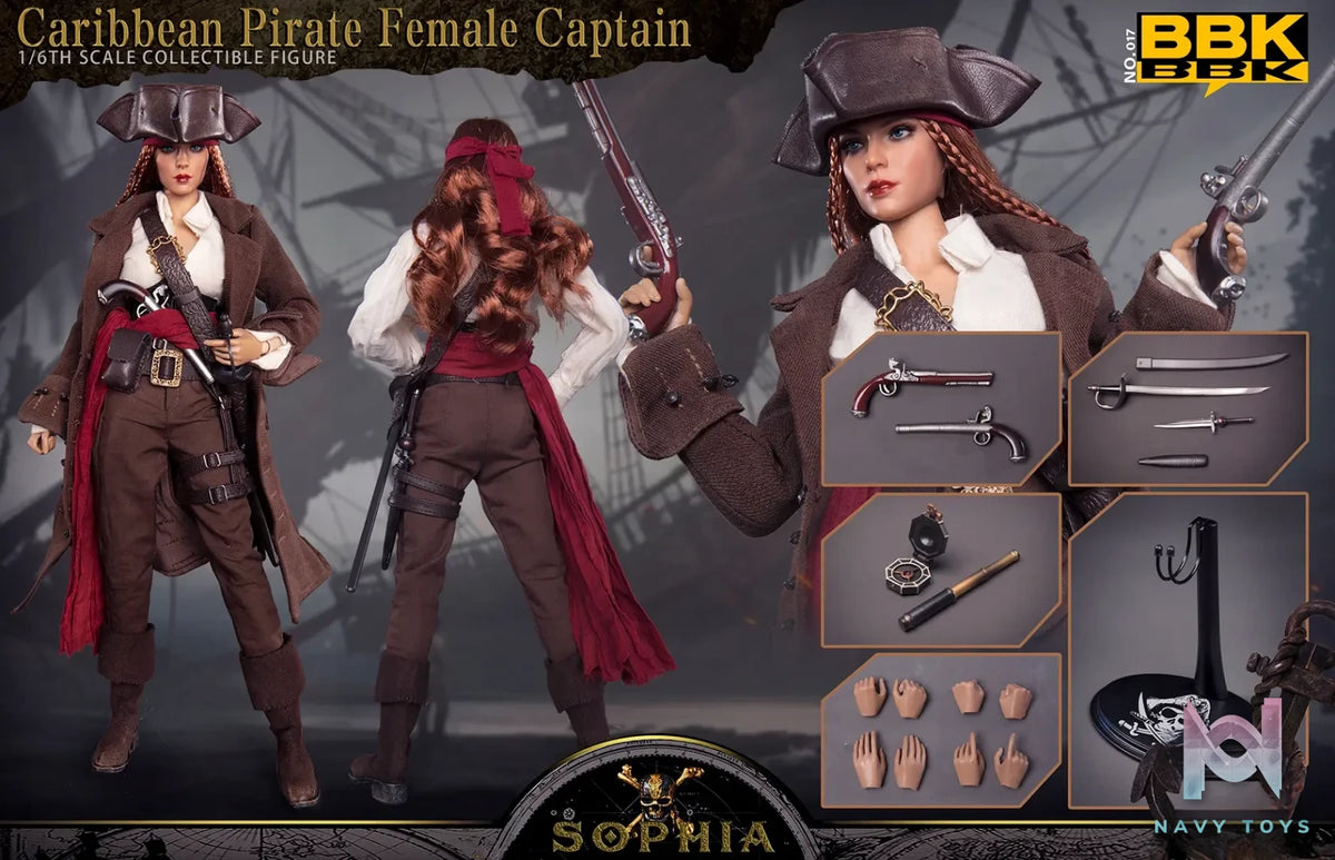 BBK Studio – Pirates of the Caribbean Captain Sophia BBK017