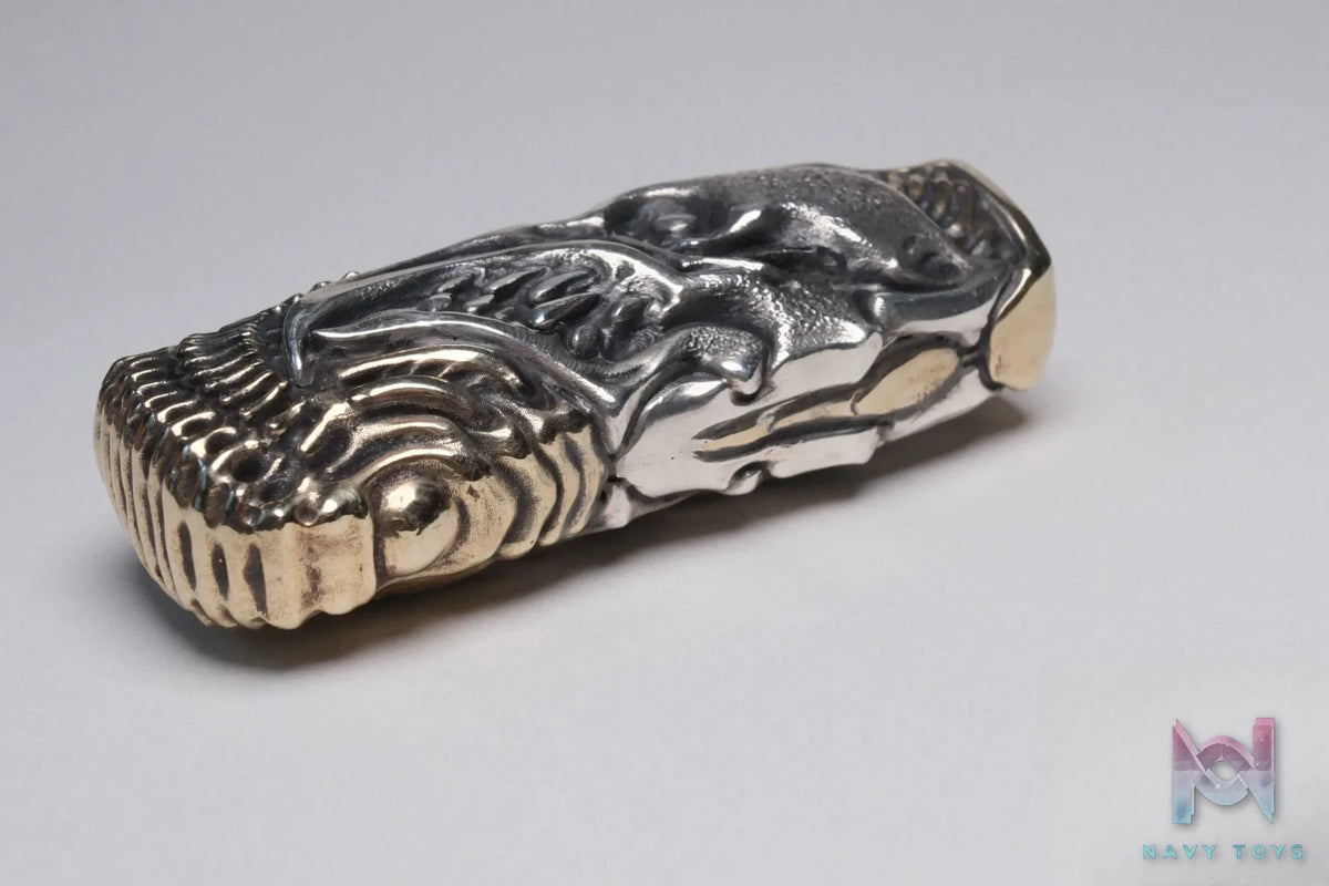 Raven Studio (silver jewelry) – Misty Fire Handmade Silver BIC J5 Lighter Case Original