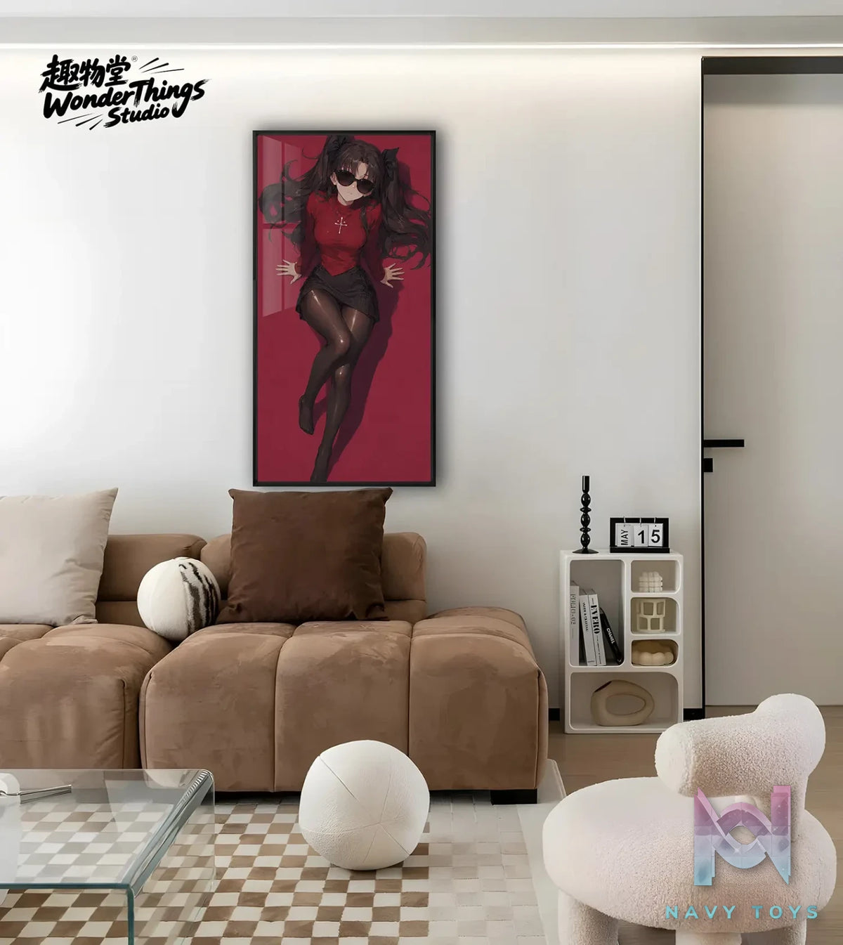 Wonder Things Studio – Rin Tohsaka Background Wall Decorative Painting Fate/stay night