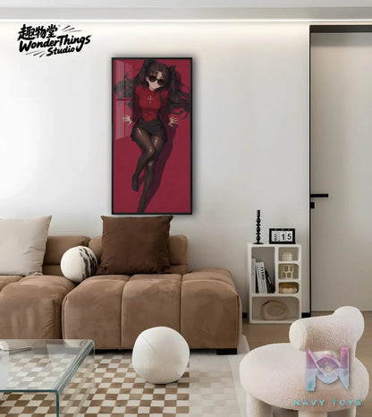 Wonder Things Studio – Rin Tohsaka Background Wall Decorative Painting Fate/stay night