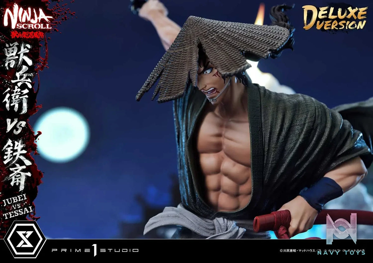 Prime 1 Studio – Ultimate Premium Masterline Ninja Scroll Jube versus Tessai UPMNS-01 UPMNS-01DX UPMNS-01DXS (Licensed)