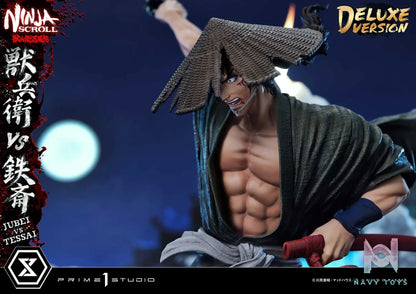 Prime 1 Studio – Ultimate Premium Masterline Ninja Scroll Jube versus Tessai UPMNS-01 UPMNS-01DX UPMNS-01DXS (Licensed)
