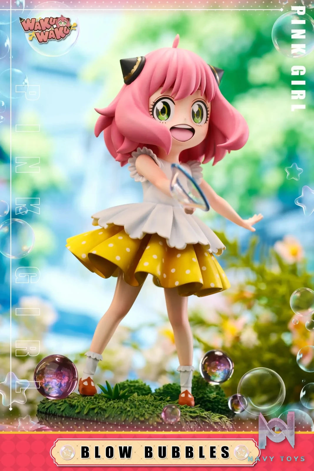WakuWaku Studio – Spy x Family Bubble Blowing Girl Anya Forger