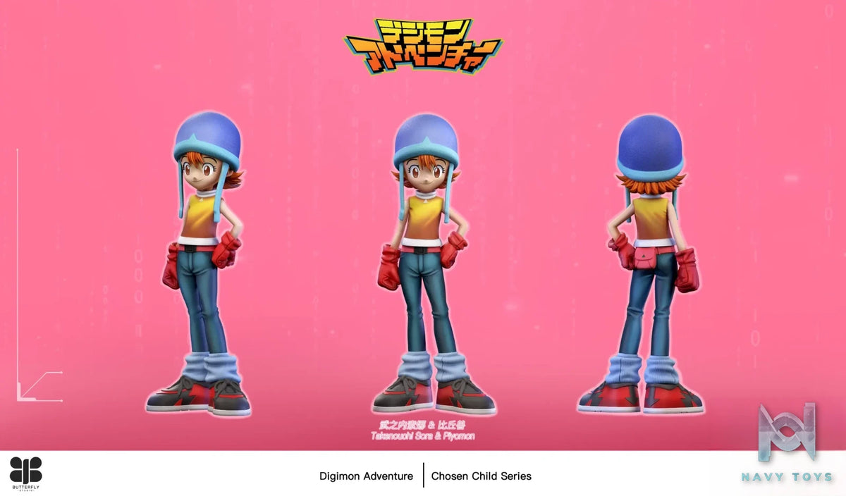 Butterfly Studio – Digimon Sora Takenouchi and Piyomon