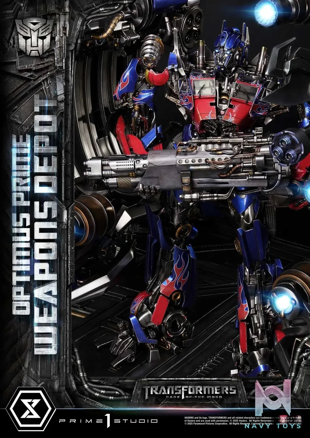 Prime 1 Studio – Museum Masterline Transformers: Dark of the Moon (Film) Optimus Prime Weapons Depot MMTFM-38 MMTFM-38S (Licensed)