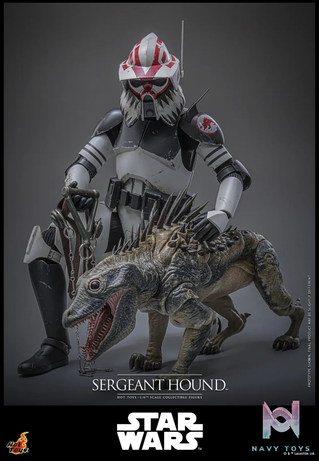 Hottoys – Sergeant Hound 1/6 Scale Collectible Figure TMS167 (Licensed)