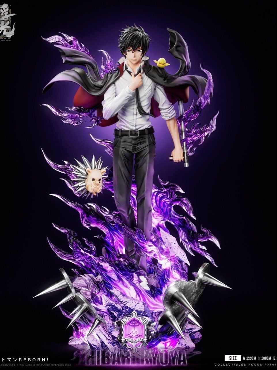 Kyoya Hibari - Katekyo Hitman Reborn - Floating Light Studio resin statue Floating Light Studio anime figure