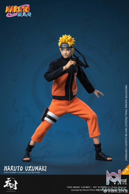 TUNSHI – Naruto Shippuden Naruto Uzumaki 1/12 Scale Clothed Action Figure TS-020 (Licensed)