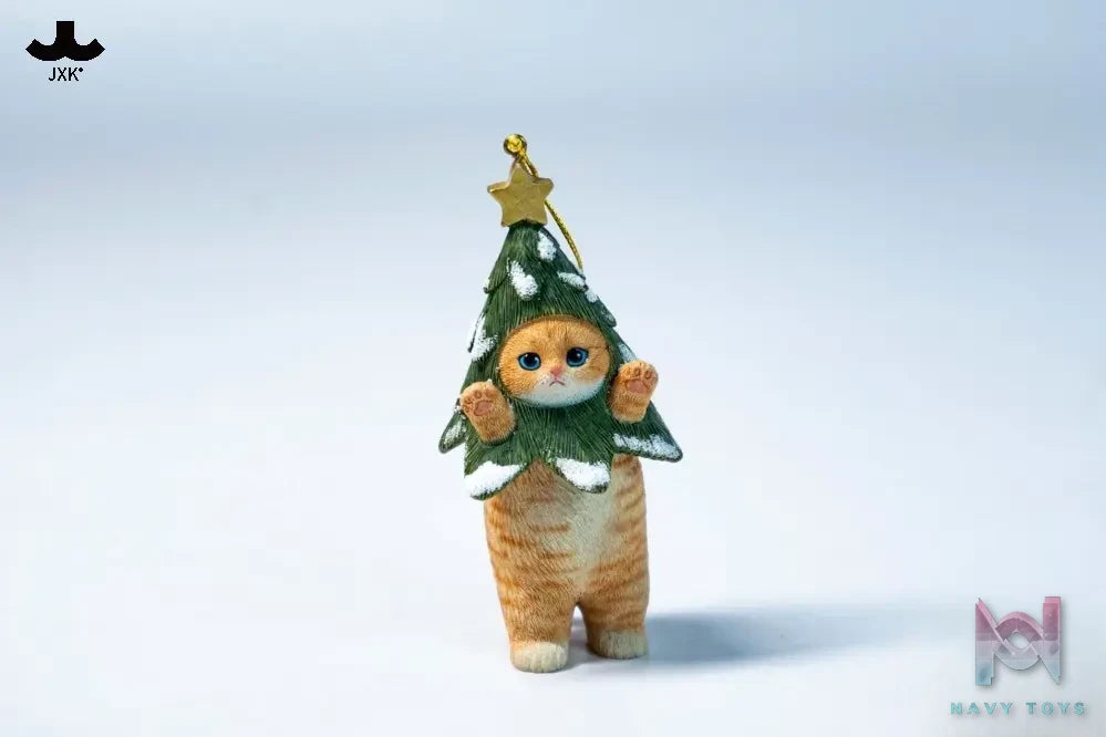 JXK – Christmas Tree Cat JXK325-1A/B/C/D JXK325-2A/B/C/D (Licensed)