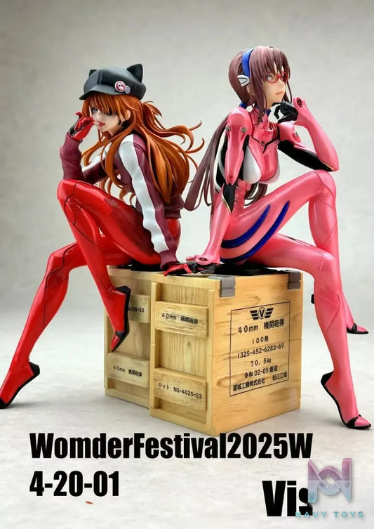 Dragon Stone Studio – Neon Genesis Evangelion Asuka Langley Soryu & Mari Makinami Illustrious
