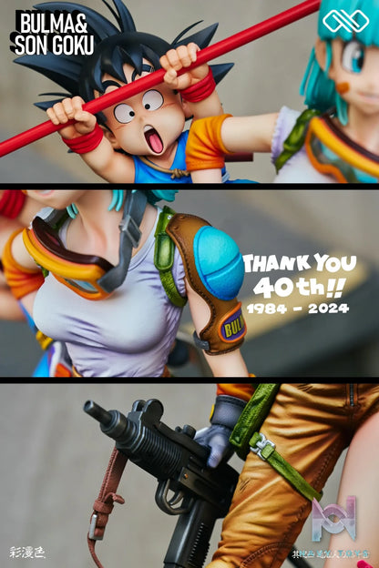 Infinite Studio – Dragon Ball Title page 40th Anniversary Series #2 Bulma & Goku
