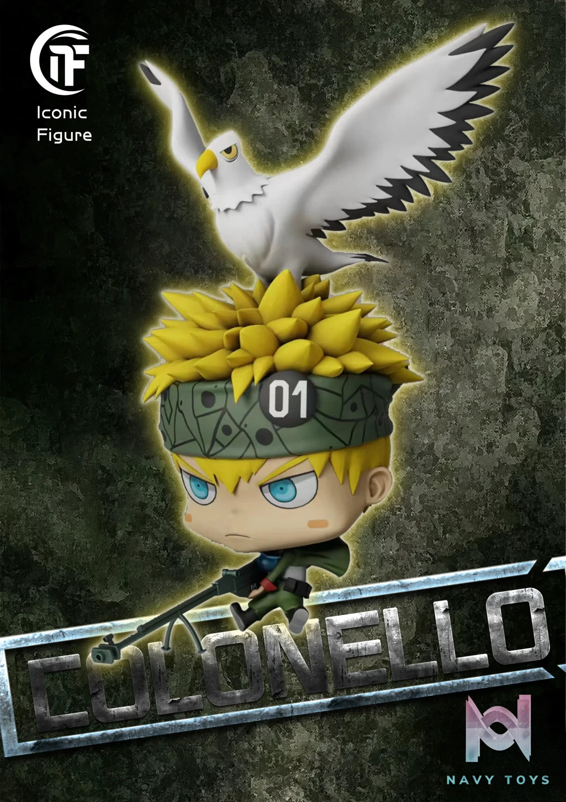 Iconic Figure Studio – HITMAN REBORN Arcobaleno Series #2 Colonnello
