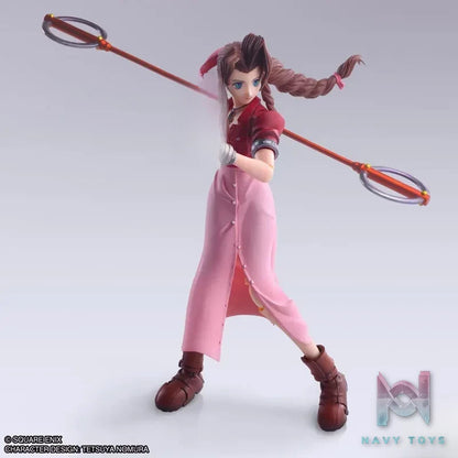 SQUARE ENIX – Final Fantasy VII Bring Arts Aerith Gainsborough Mythril Rod Ver. (Licensed)