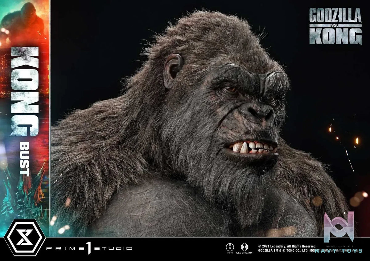 Prime 1 Studio – Life Size Bust Godzilla vs Kong Kong LSGVK-02 (Licensed)