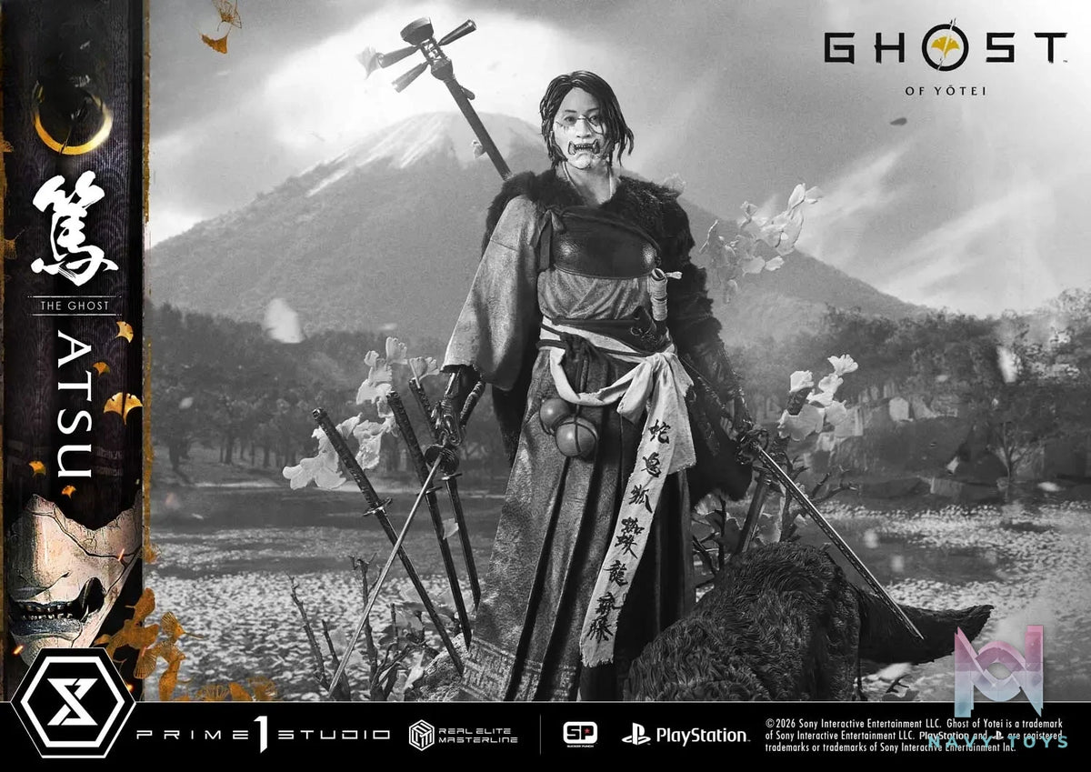 Prime 1 Studio – Real Elite Masterline Ghost of Yotei Atsu 1/4 Statue REMGHOY-01 REMGHOY-01DX REMGHOY-01DXS (Licensed)