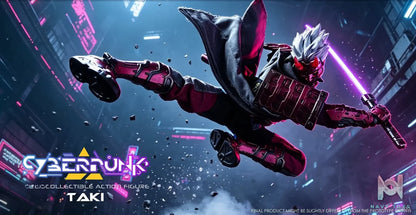 VTOYS – Taki 1/12 Action Figure Cyberpunk Samurai: Crimson Dawn VSD012 (Licensed)