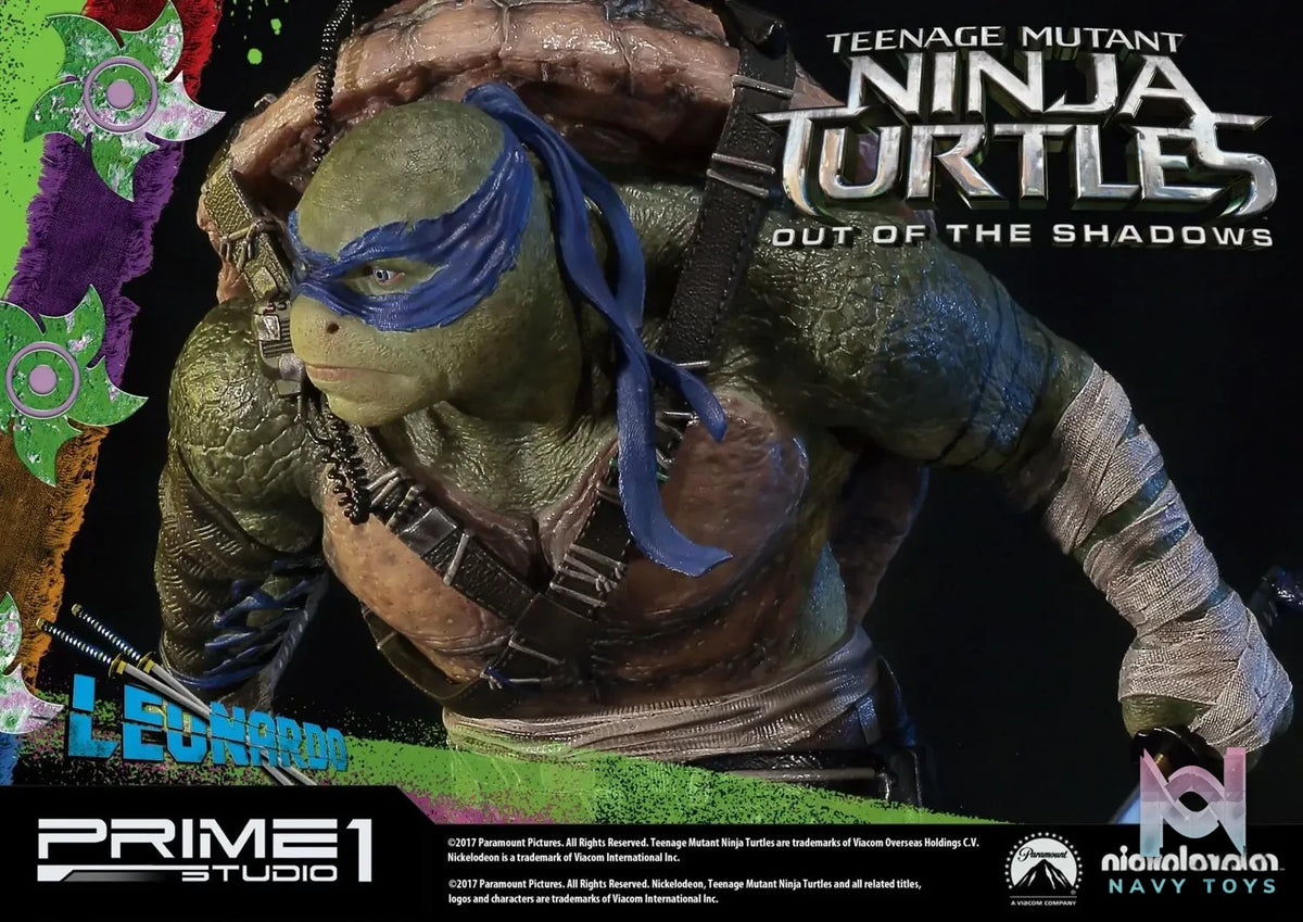 Prime 1 Studio – Premium Masterline Teenage Mutant Ninja Turtles: Out of the Shadows (Film) Leonardo PMTMNT-04 (Licensed)